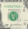 Star Note One Dollar Bill 2003A $1 B* Block Dallas Run 1 320K Sheet