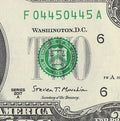 Repeater Two Dollar Bill Fancy Serial Number 2017A $2 Trinary 0s 4s 5s