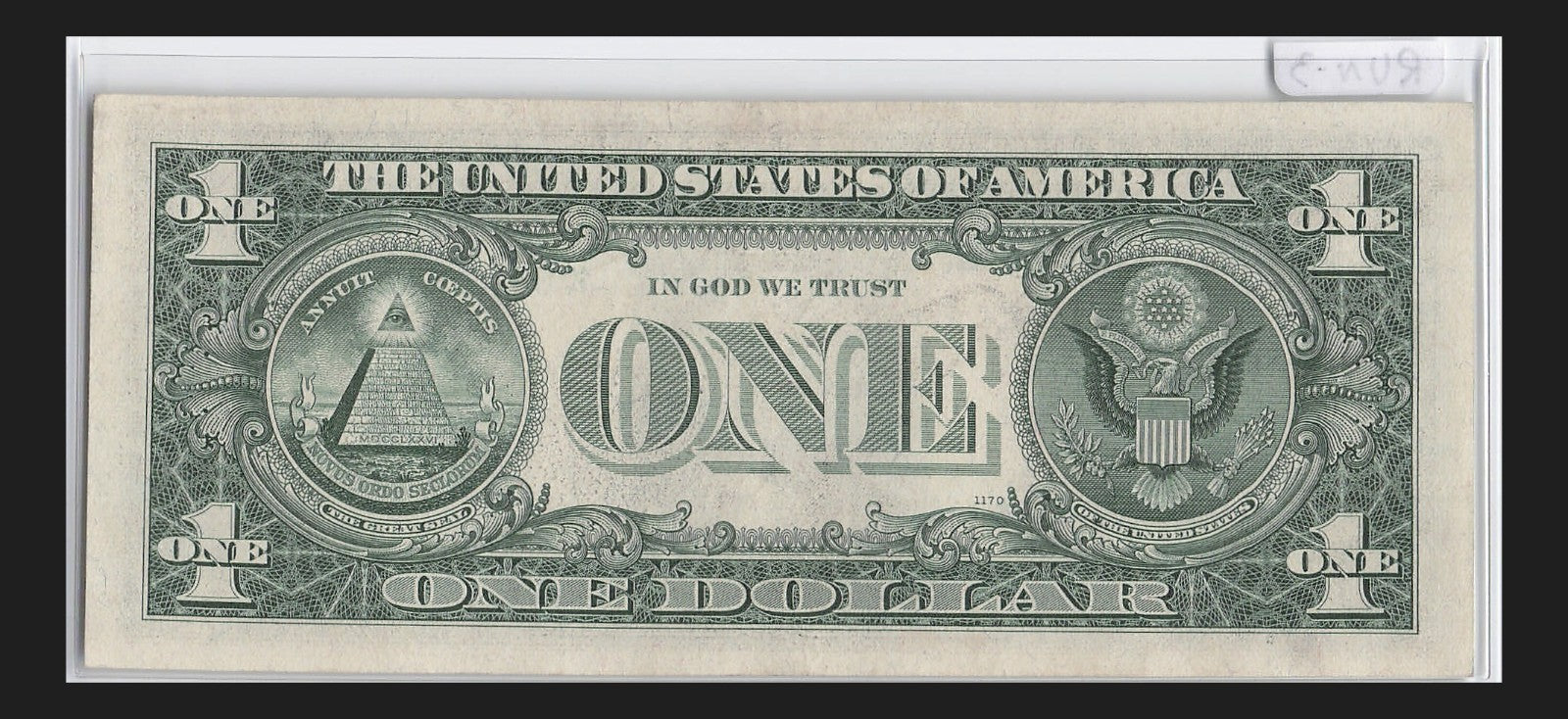 Star Note One Dollar Bill 1969 $1 K* Block Dallas Run 3 UNC