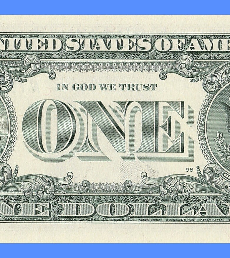 Repeater Fancy Serial Number One Dollar Bill 2s 7s 6s 9s 2006 AF Block