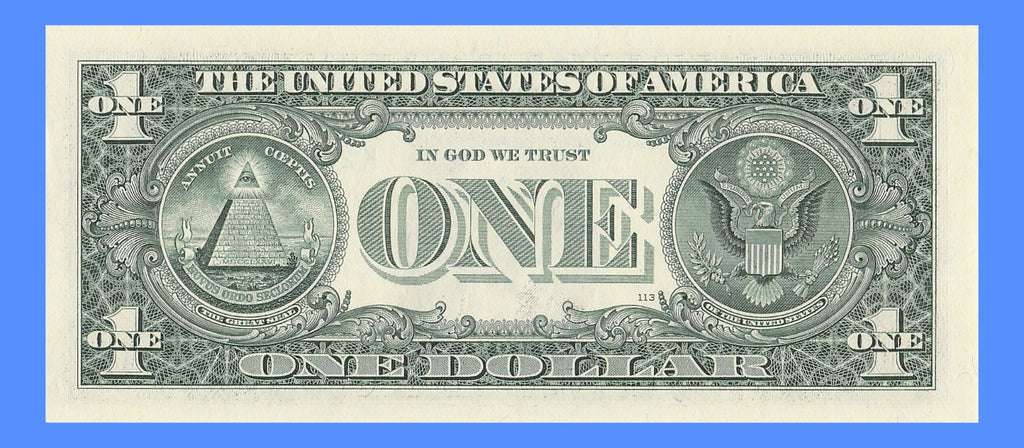 Radar Fancy Serial Number One Dollar Bill 1s 2s 6s 2003A KG Block