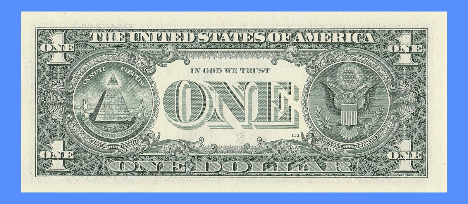 Radar Fancy Serial Number One Dollar Bill 1s 2s 6s 2003A KG Block