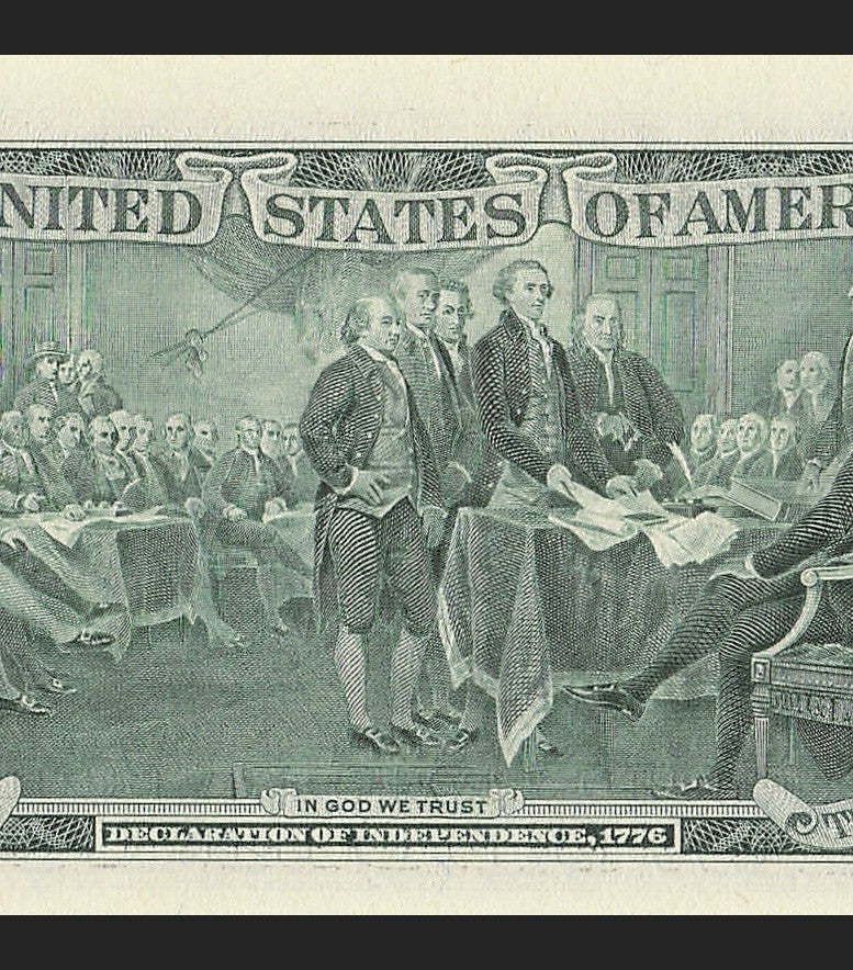 Binary Low Serial Number Star Note Two Dollar Bill H00006006* 6s 0s St Louis