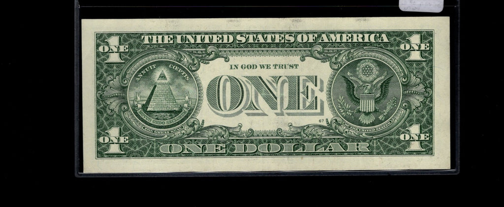 Seven of a Kind 1s Fancy Serial Number One Dollar Bill CD Block $1 2021 Binary