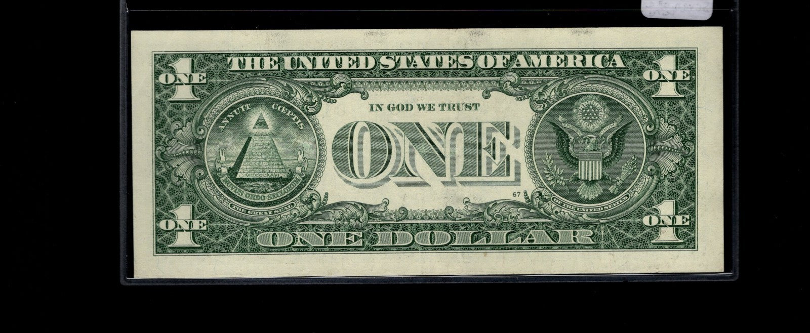 Seven of a Kind 1s Fancy Serial Number One Dollar Bill CD Block $1 2021 Binary