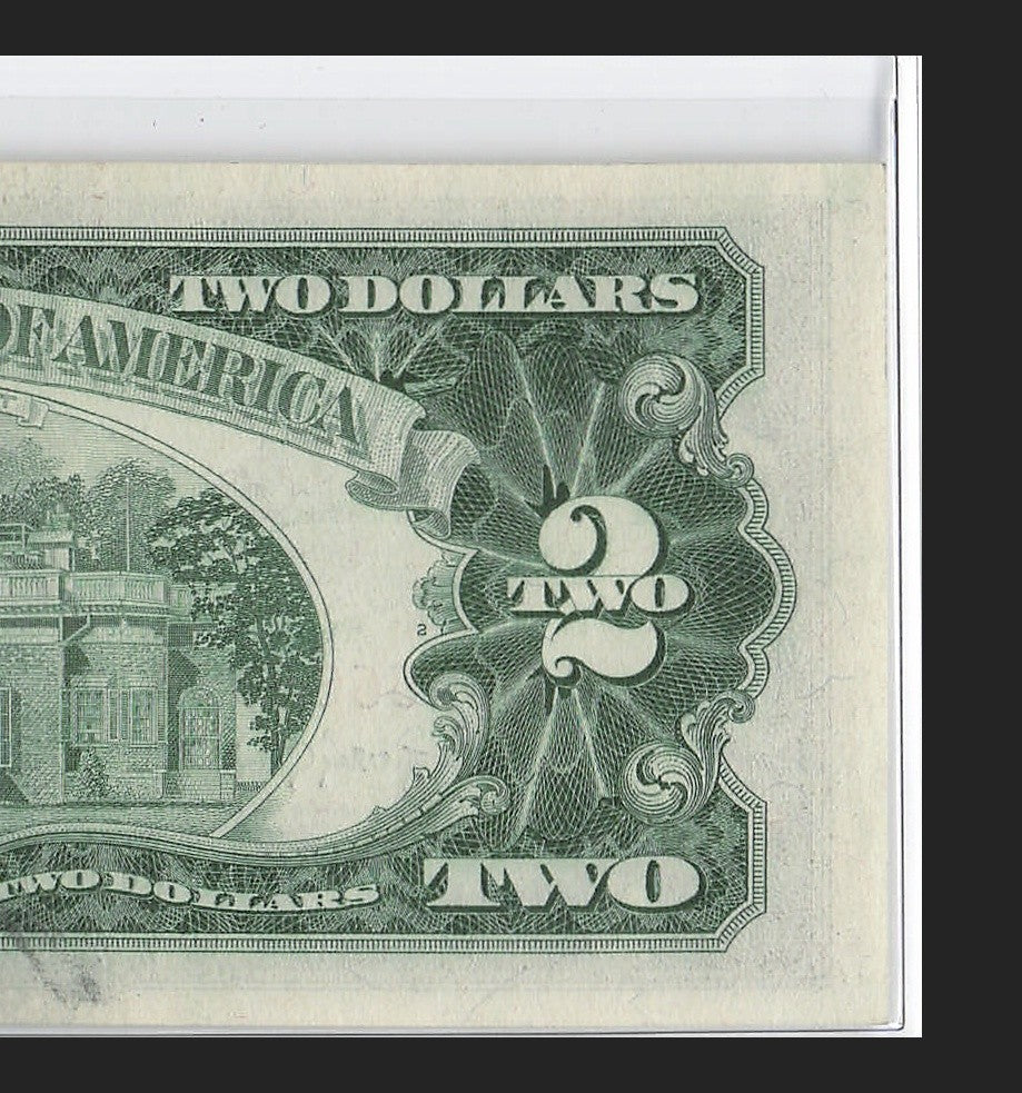 Four in a Row 6s Fancy Serial Number Two Dollar Red Seal 1953A $2 POS 3