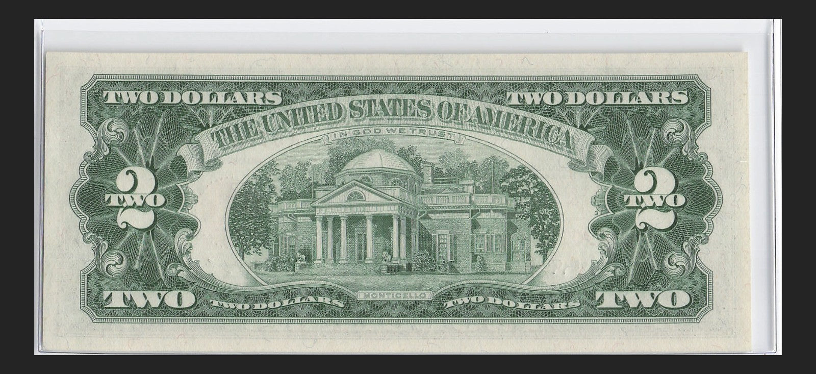 Double Radar Fancy Serial Number Two Dollar Red Seal 1963 0s 1s 2s 9s