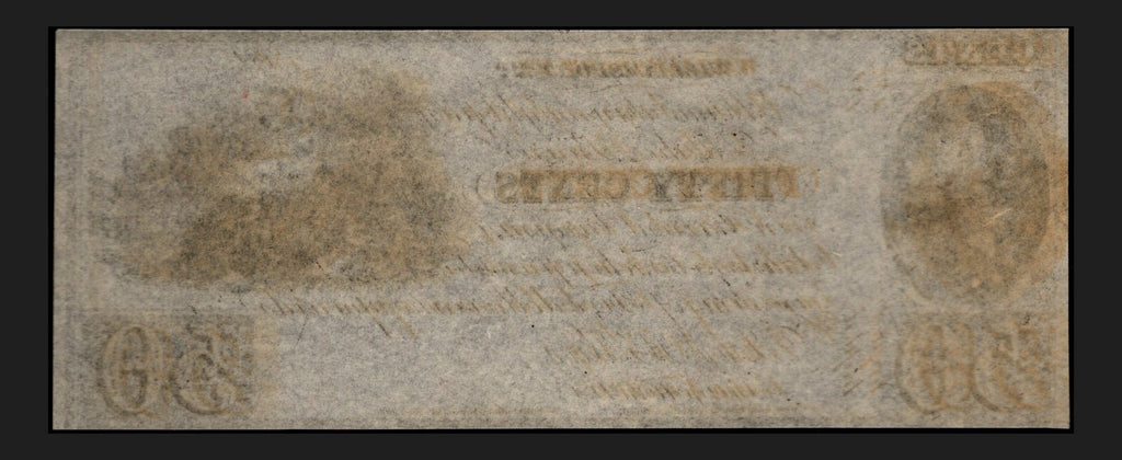 Williams Port Obsolete Maryland 1840s Era UNC 50 Cent Buying 1 Note