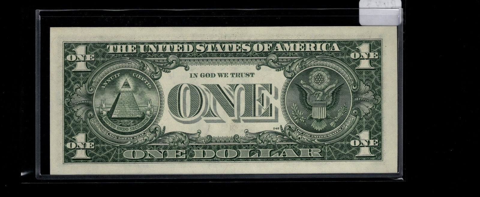 Star Note One Dollar Bill 1981 $1 G* Block Chicago Run 7 UNC