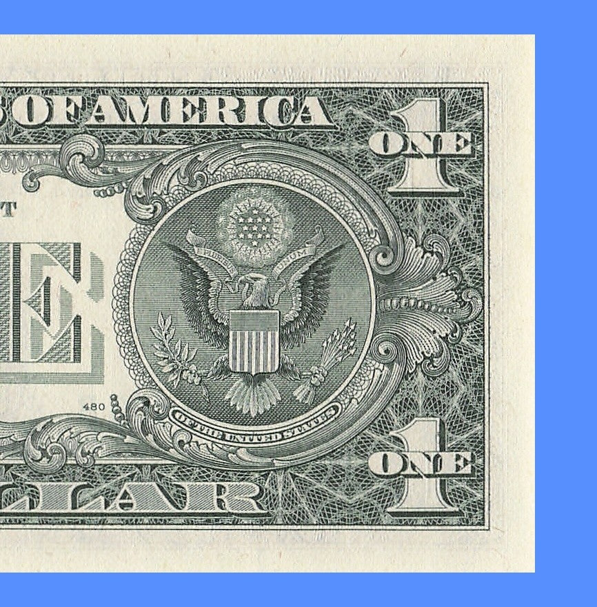 Repeater Fancy Serial Number One Dollar Bill 2s 6s 9s 1988 DB Block Trinary