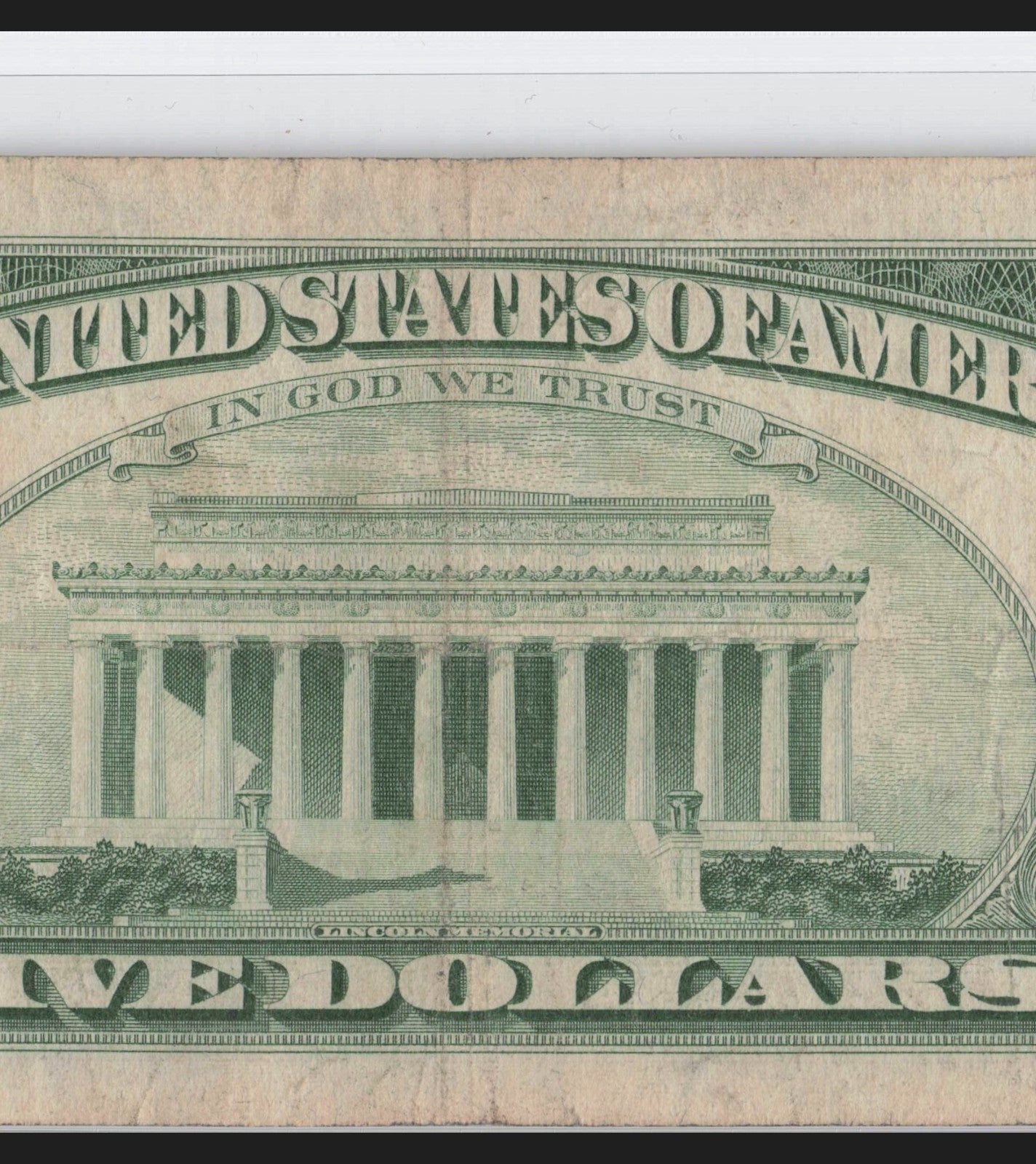 True Binary Star Note 0s 1s Fancy Serial Number Five Dollar Red Seal 1963