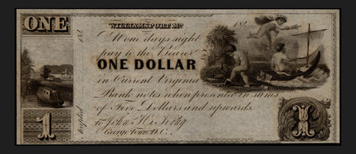 Williams Port Obsolete Maryland 1840s Era UNC $1 Buying 1 Note
