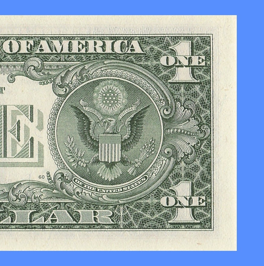 Repeater Fancy Serial Number One Dollar Bill 1985 2s 4s 6s 9s DC Block