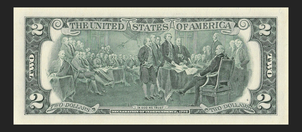 Binary Low Serial Number Star Note Two Dollar Bill C00005055* 5s 0s Philadelphia
