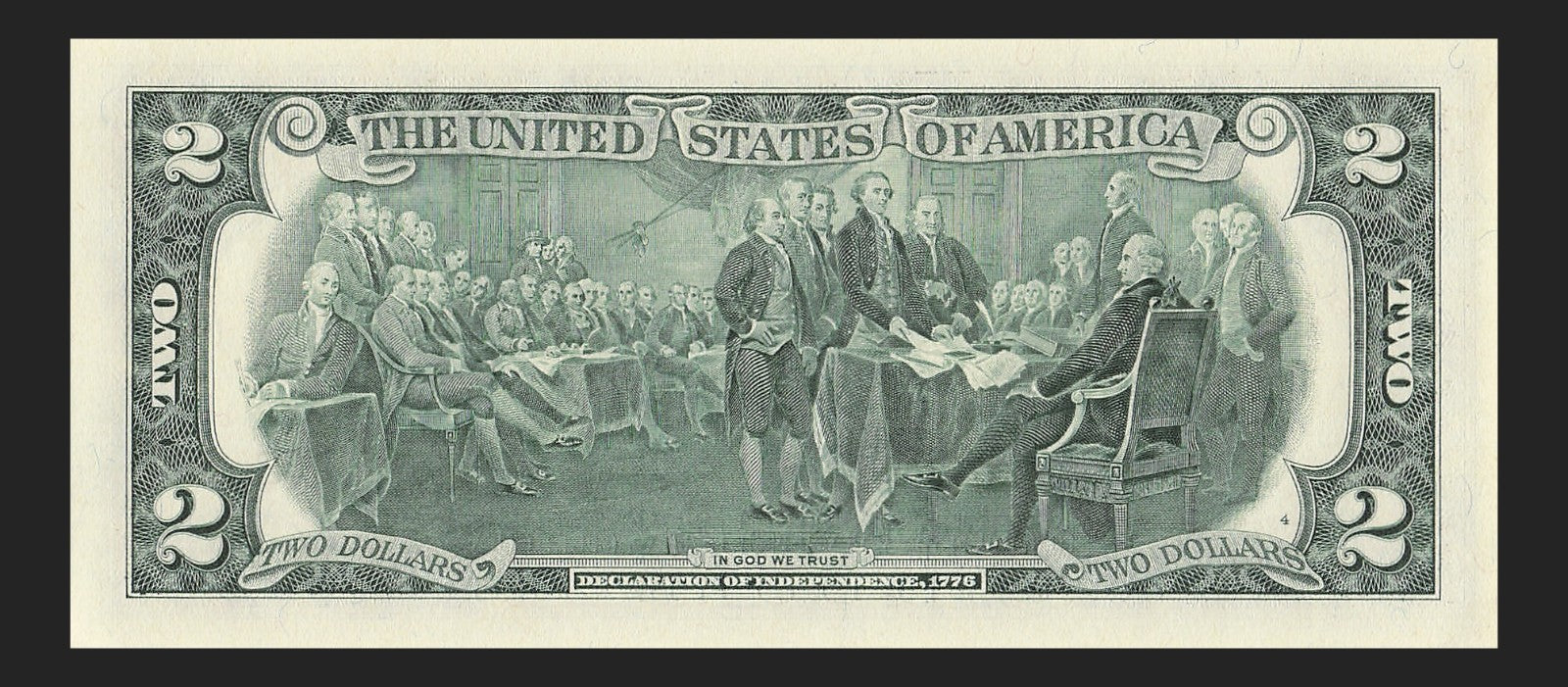 Binary Low Serial Number Star Note Two Dollar Bill C00005055* 5s 0s Philadelphia
