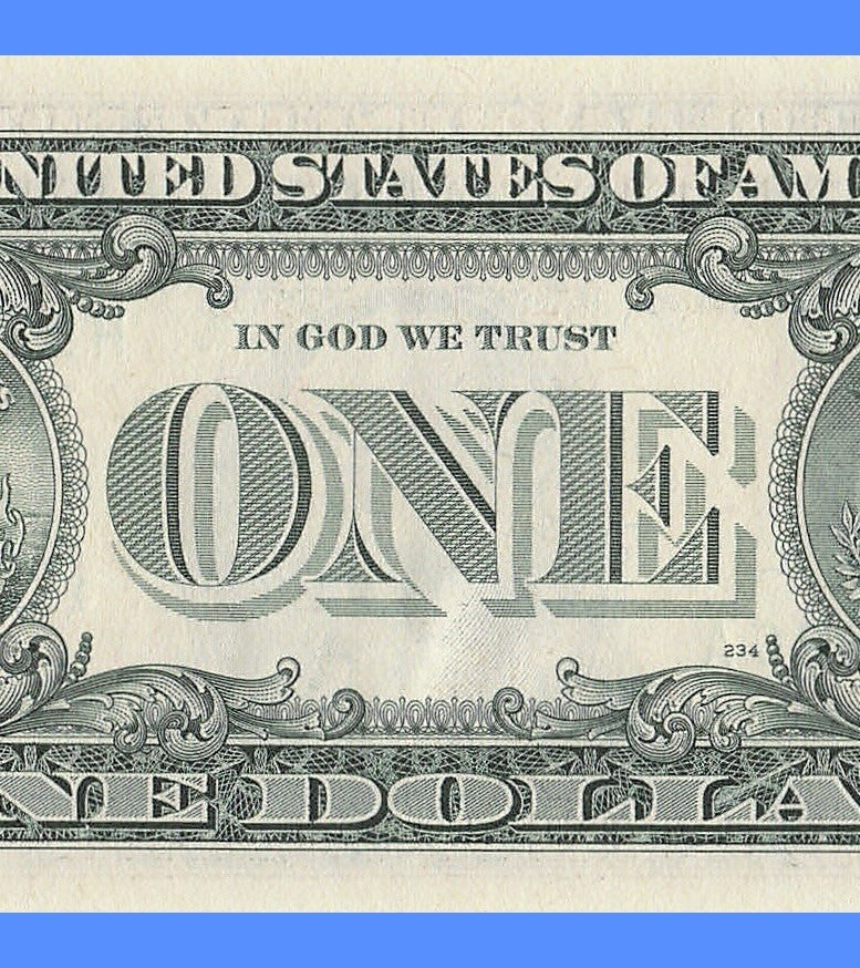 Repeater Fancy Serial Number One Dollar Bill 9s 1s 2s 6s 1988 HA Block