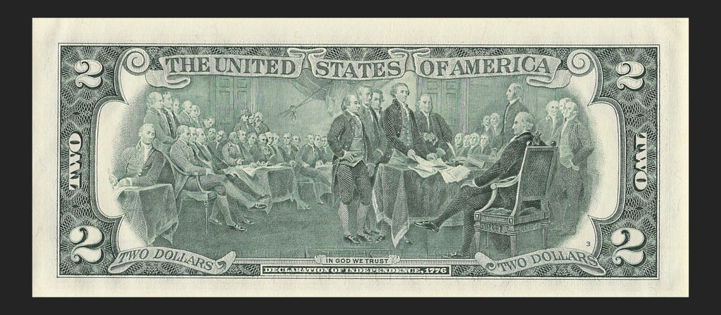 Binary Low Serial Number Star Note Two Dollar Bill H00004404* 4s 0s St Louis