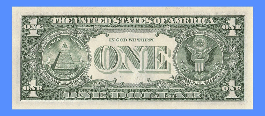 Repeater Fancy Serial Number One Dollar Bill 1985 2s 4s 6s EE Block Trinary