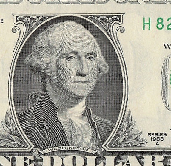 Repeater Fancy Serial Number One Dollar Bill 2s 6s 8s 1988A HC Block