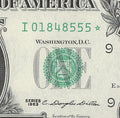 Star Note One Dollar Bill 1963 $1 I* Block Minneapolis Run 1 UNC