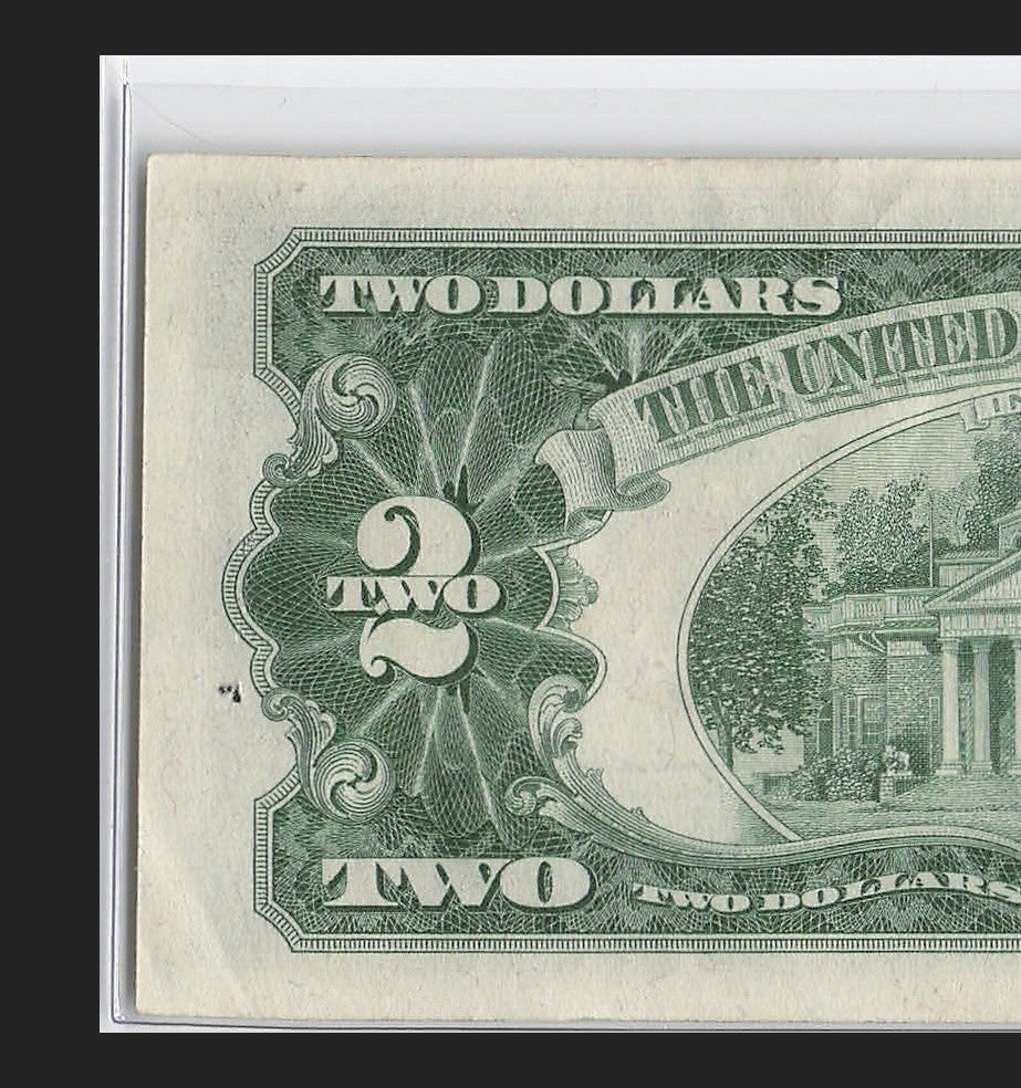 Trinary Fancy Serial Number Two Dollar Red Seal 1963 0s 4s 6s