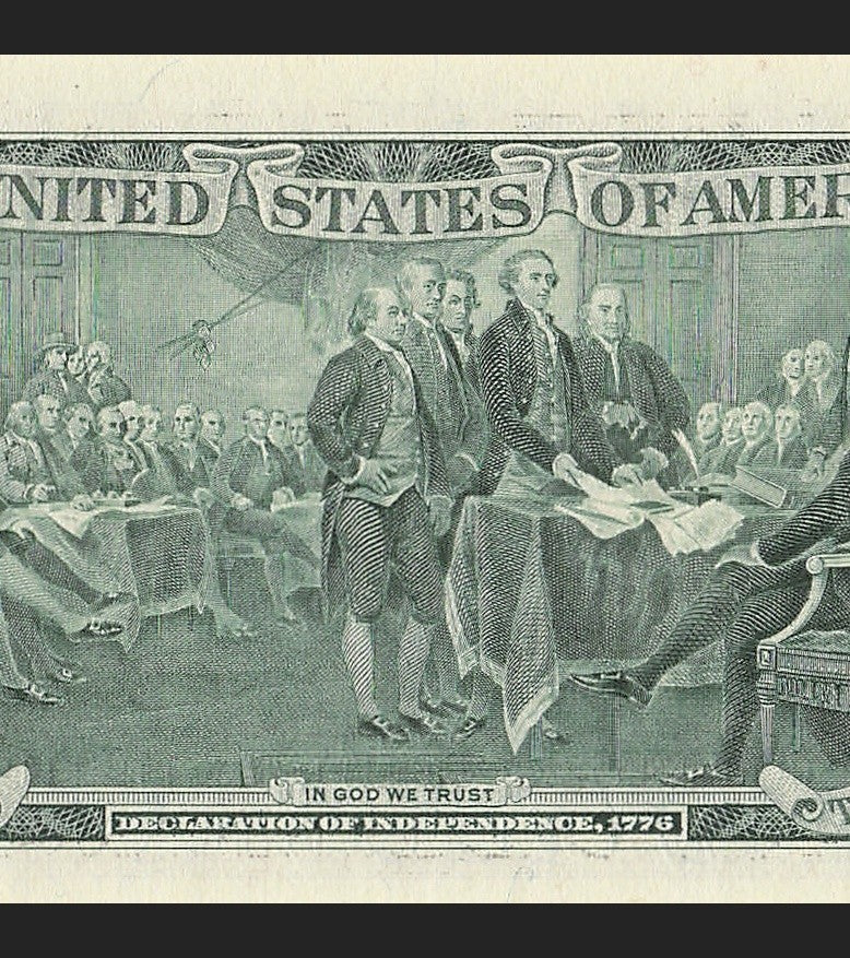 Binary Low Serial Number Star Note Two Dollar Bill D00004440* 4s 0s Cleveland
