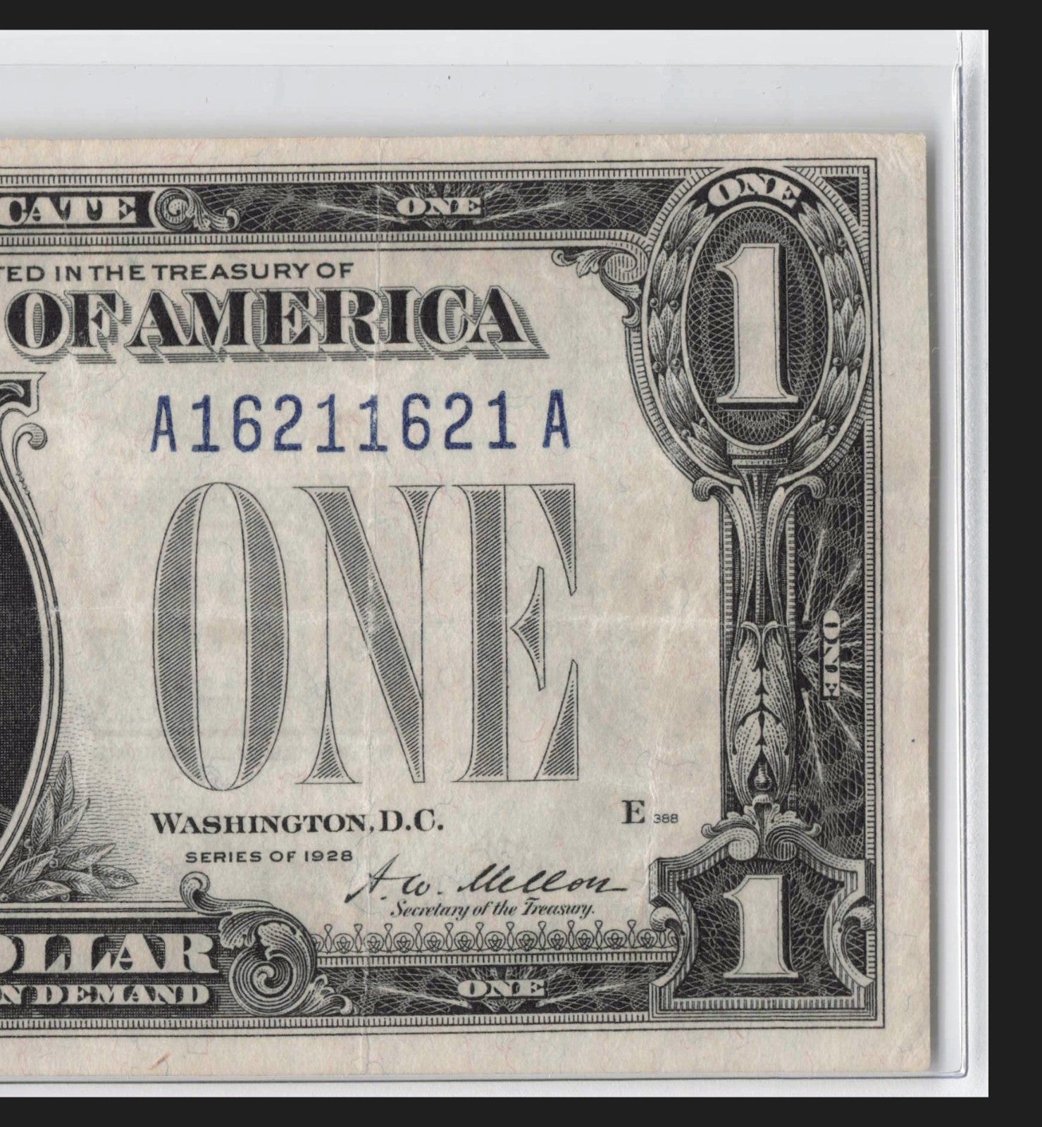 Repeater Fancy Serial Number Funny Back Silver Certificate 1s 2s 6s Trinary