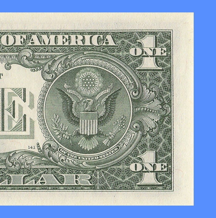 Repeater Fancy Serial Number One Dollar Bill 1985 0s 2s 6s HA Block