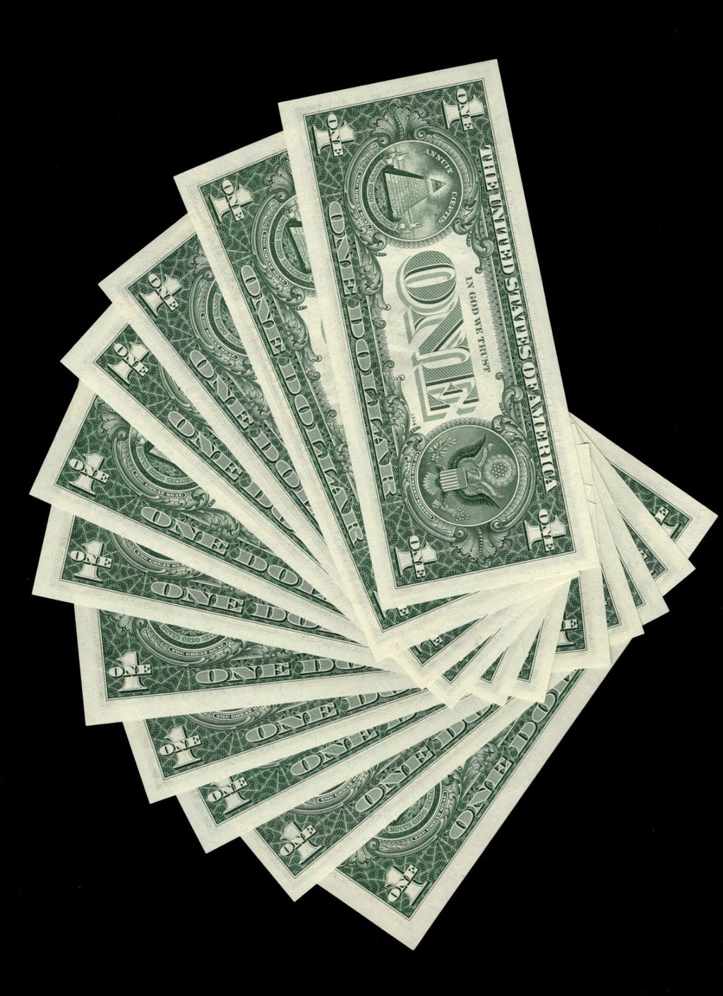 1969A Star Note District Set 11 Notes Complete Set UNC Set