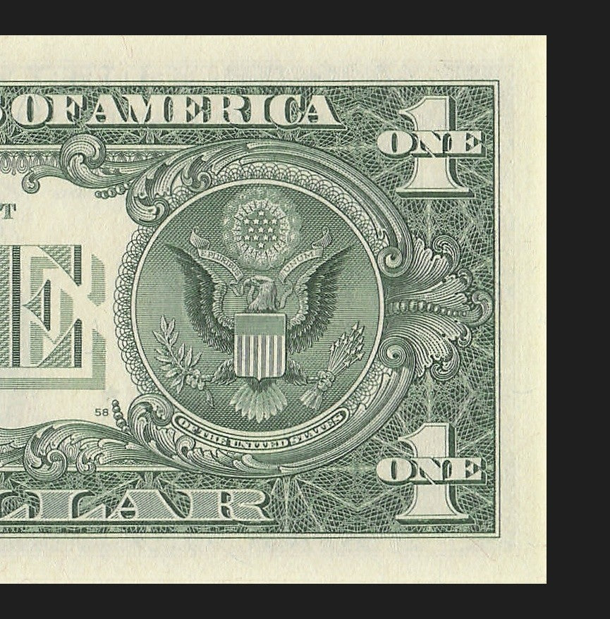 Star Note One Dollar Bill 1993 $1 B* Block New York Run 2 640K Run UNC