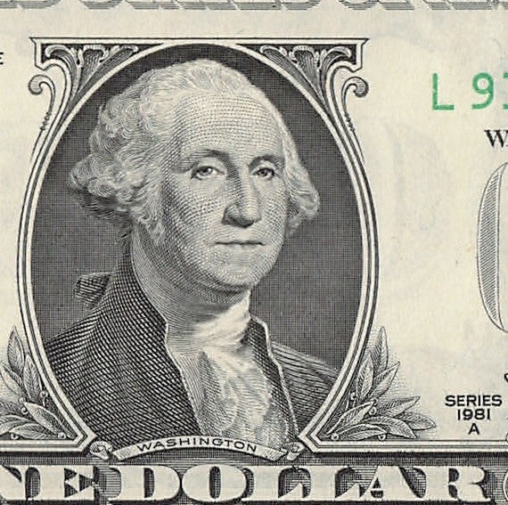 Repeater Fancy Serial Number One Dollar Bill 1981A 1s 2s 6s 9s LE Block