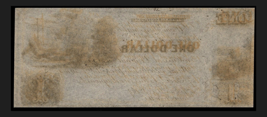 Williams Port Obsolete Maryland 1840s Era UNC $1 Buying 1 Note