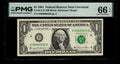 Low Serial Number 32 Fancy Serial Number One Dollar Bill PMG D00000032B