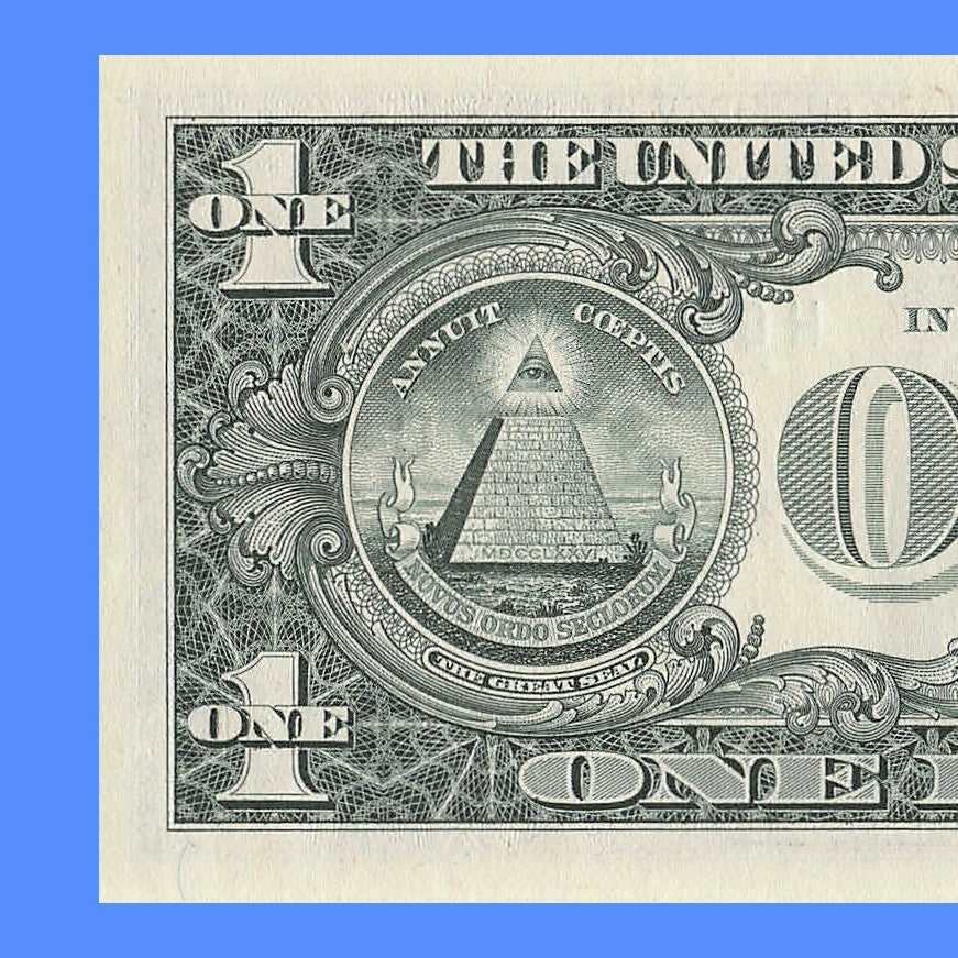 Repeater Fancy Serial Number One Dollar Bill 8s 2s 7s 6s 1988 HA Block