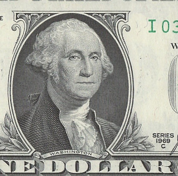 Star Note One Dollar Bill 1969C $1 I* Block Minneapolis Run 1 640K Run UNC