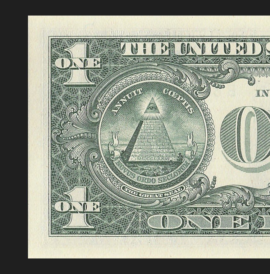 Radar Fancy Serial Number One Dollar Bill 2021 $1 BC Palindrome 2s 4s 8s