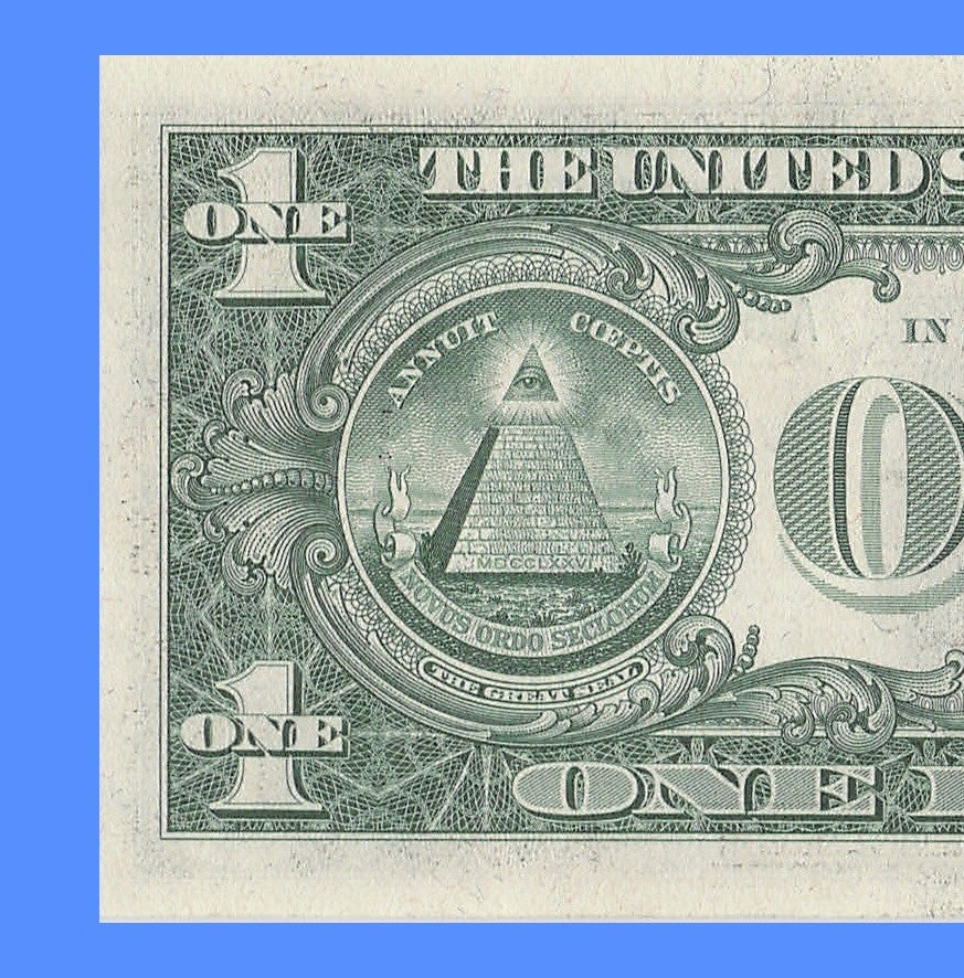 Radar Fancy Serial Number One Dollar Bill 1974 Boston 2s 4s 5s 6s AB