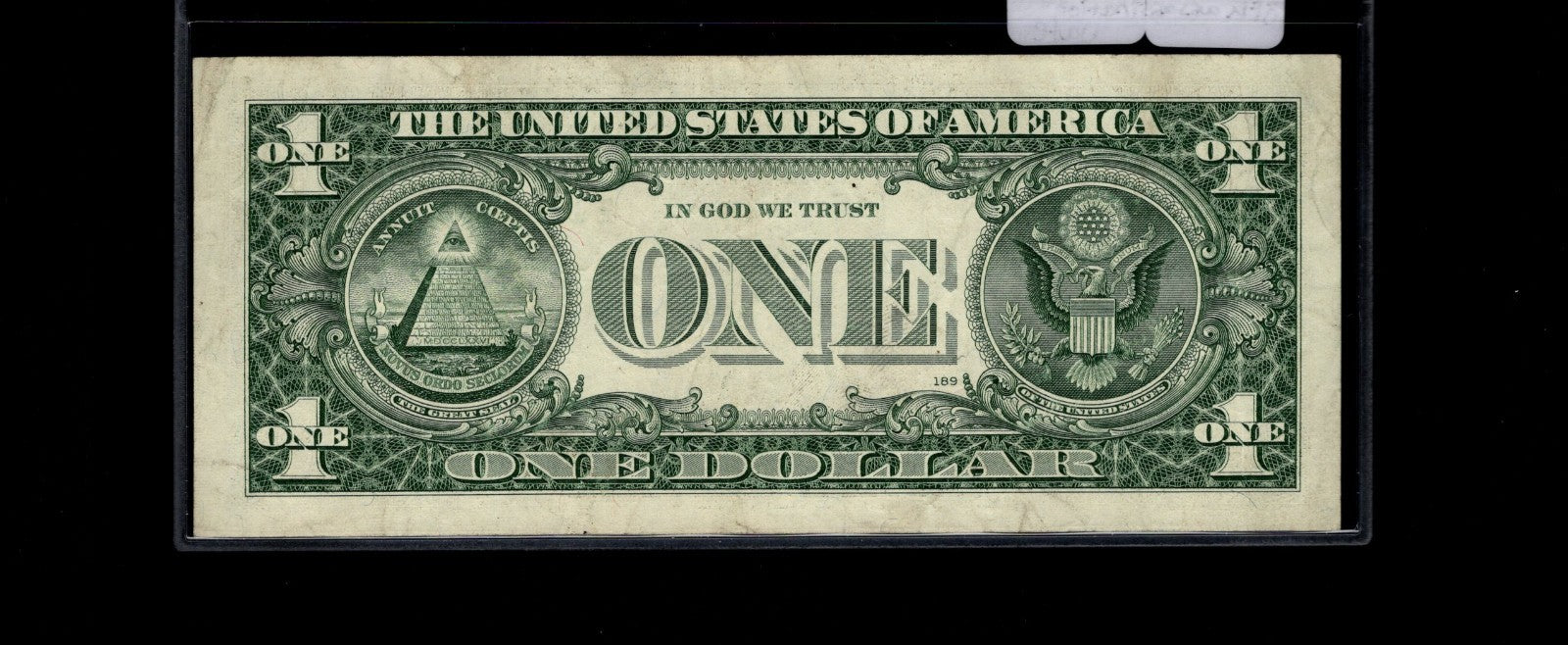 NOV 22 1963 JFK Assassination Date Note One Dollar Bill 11 22 1963