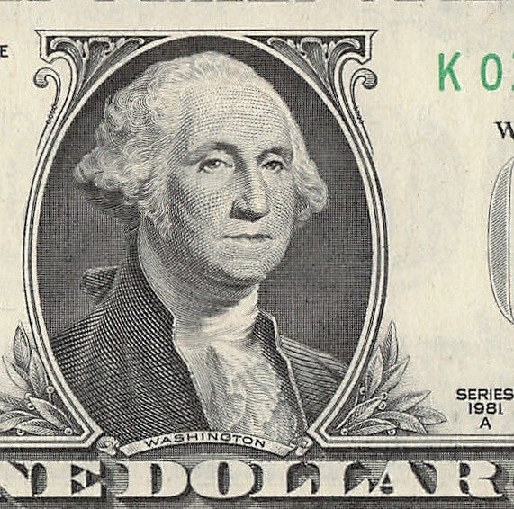 Star Note One Dollar Bill 1981A $1 K* Block Dallas Run 1 640K Productions UNC