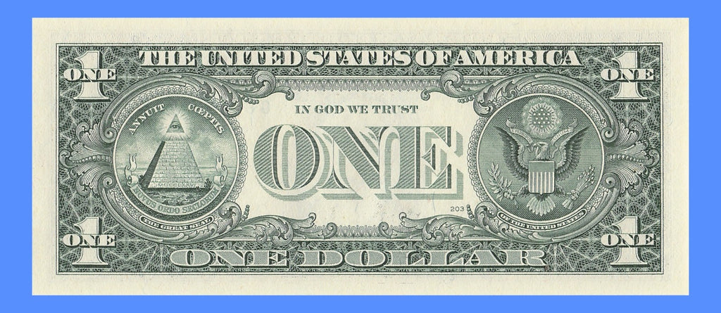Repeater Fancy Serial Number One Dollar Bill 1985 2s 4s 6s GK Block Trinary