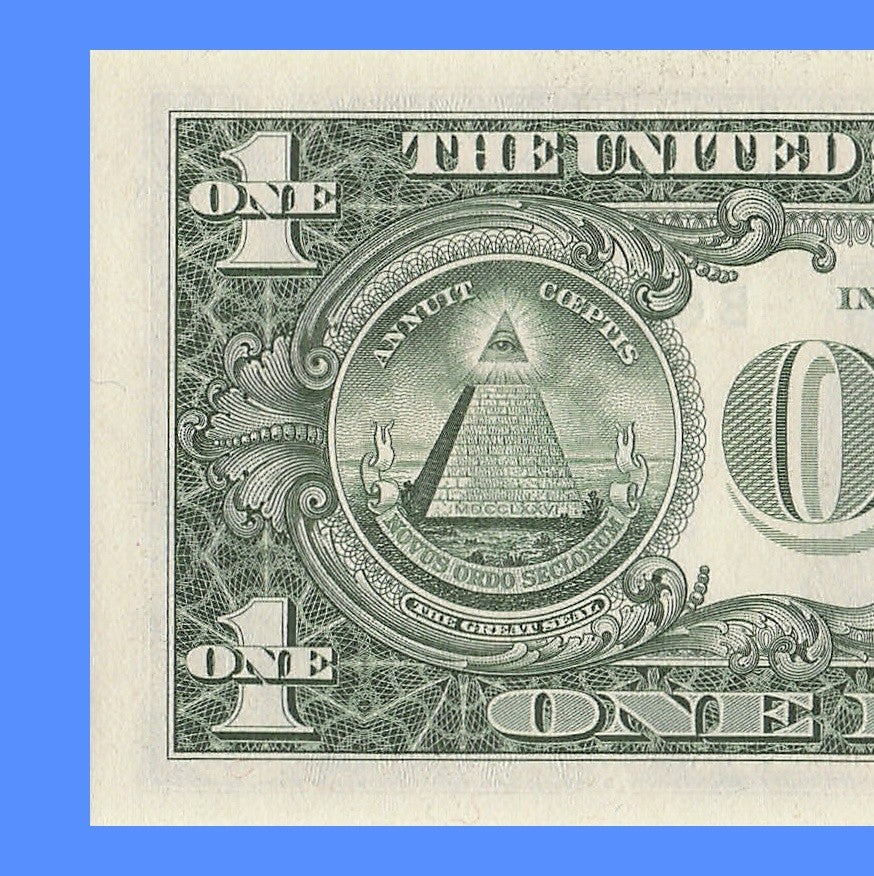 Radar Fancy Serial Number One Dollar Bill 1985 2s 6s 7s 8s BB Block Palindrome