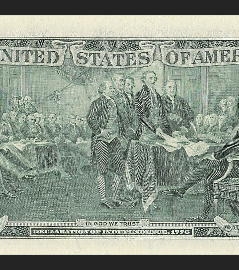 Binary Low Serial Number Star Note Two Dollar Bill A00009909* 9s 0s Boston