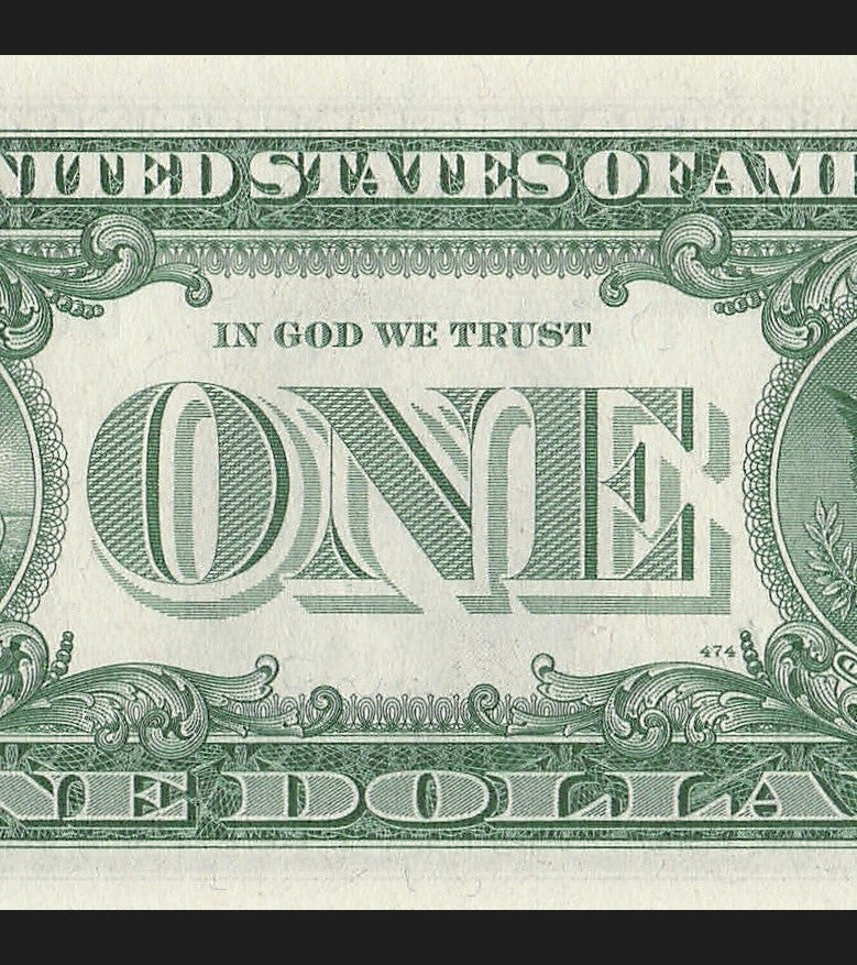 Star Note One Dollar Bill 1963 $1 D* Block Cleveland Run 1 Low Serial Trinary