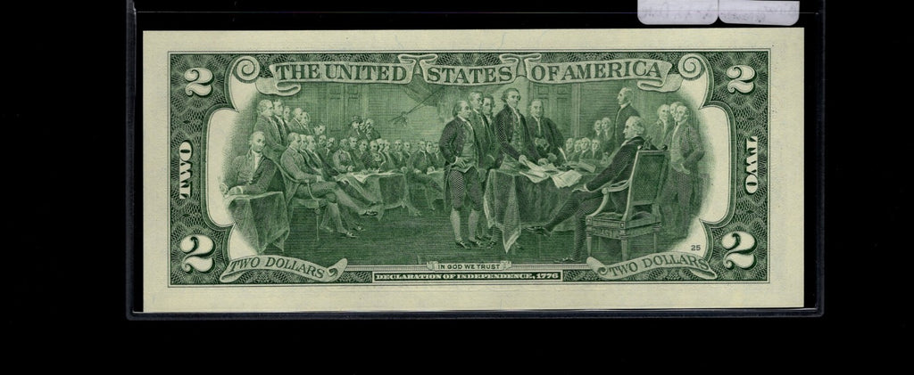 Binary Repeater Fancy Serial Number $2 Two Dollar Bill 2022 2022 Date Note UNC