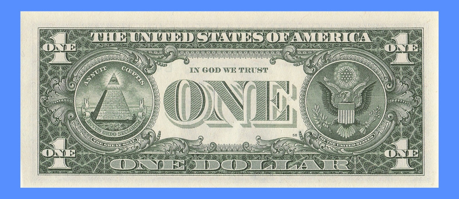 Repeater Fancy Serial Number One Dollar Bill 1981A 0s 2s 4s 6s ED Block