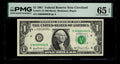 Low Serial Number 82 Fancy Serial Number One Dollar Bill PMG D00000082B
