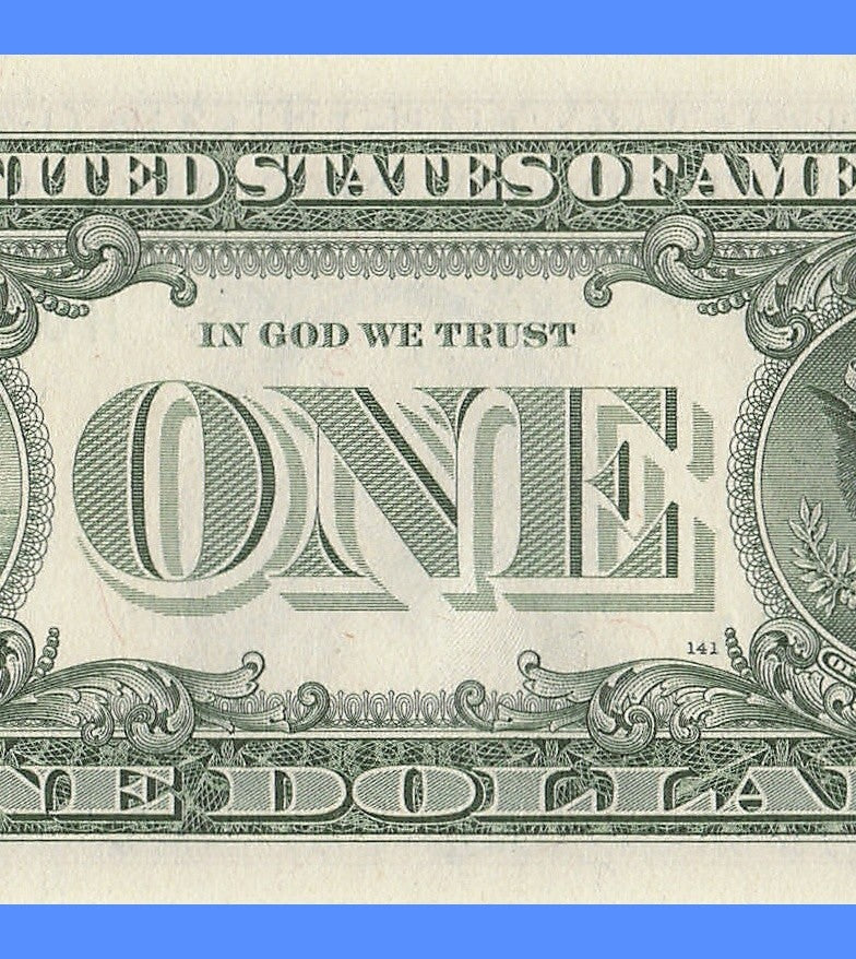 Repeater Fancy Serial Number One Dollar Bill 1985 0s 2s 6s HA Block