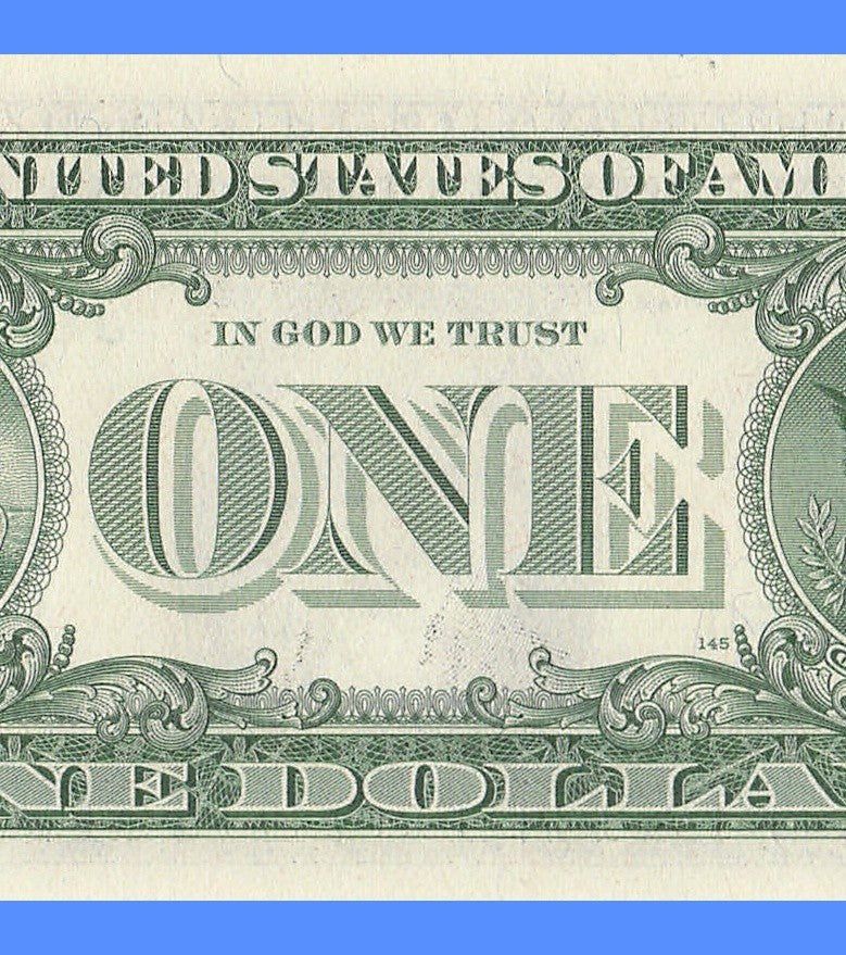 Radar Fancy Serial Number One Dollar Bill 1981 2s 5s 6s 9s JL