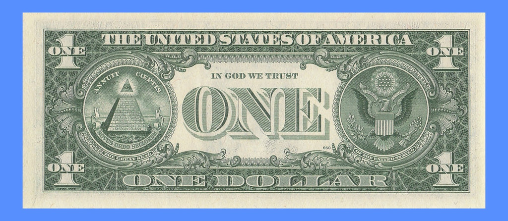 Radar Fancy Serial Number One Dollar Bill 1981 2s 5s 6s JC Trinary