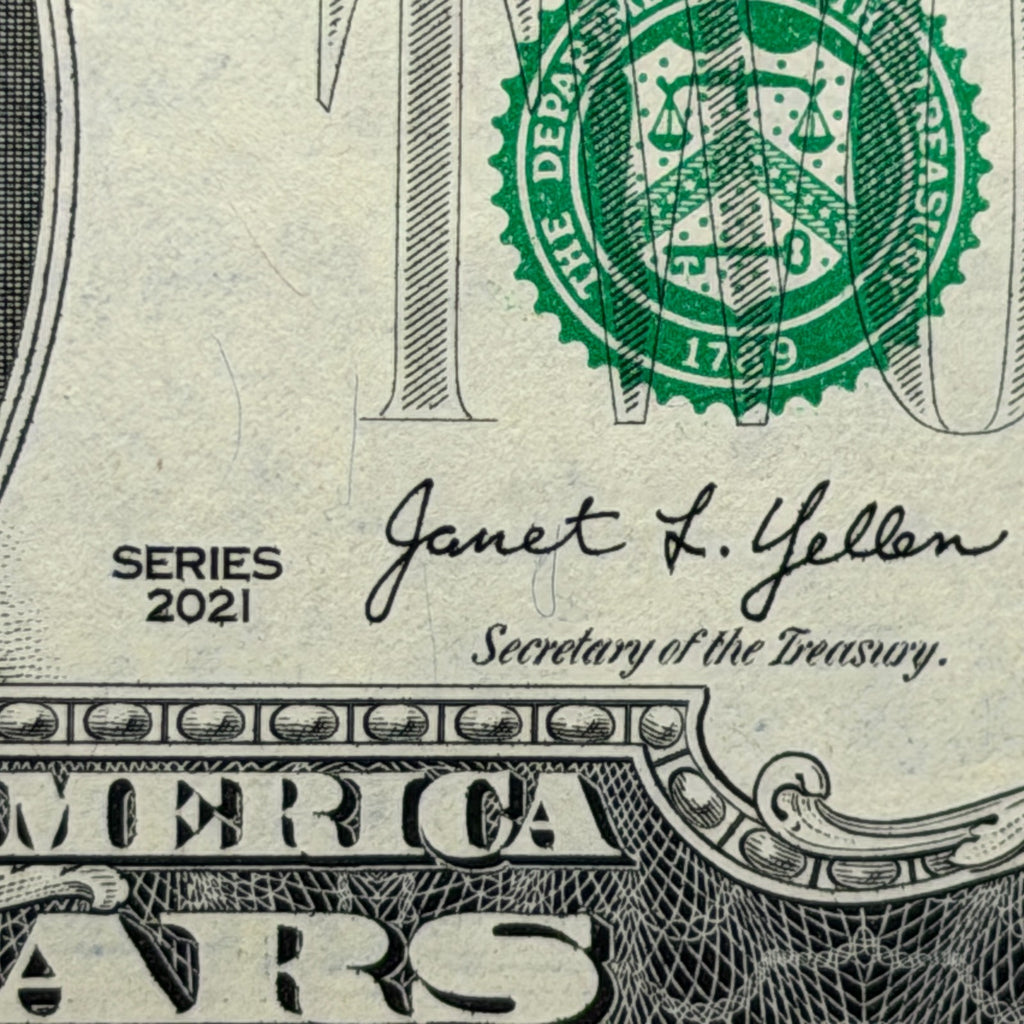 NEW 2021 $2 Two Dollar Bill New York JAMES BOND 007 SEQ From PACK BUYING 1 NOTE